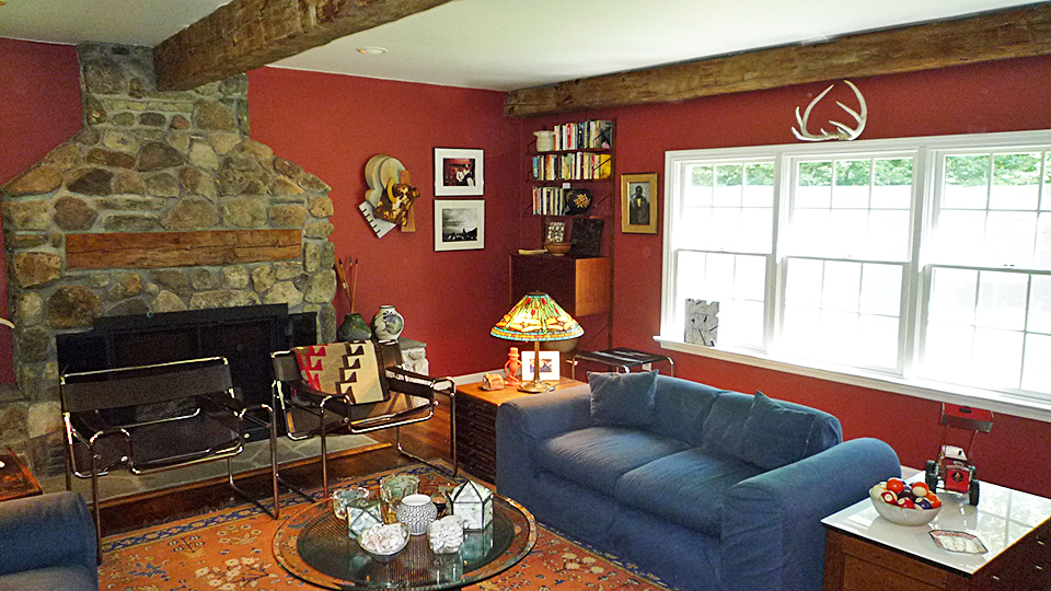 51 Dewitt Living Room Woodstock NY