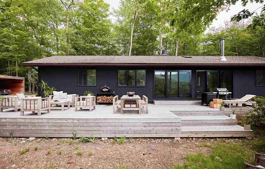 luxury woodstock NY home with views