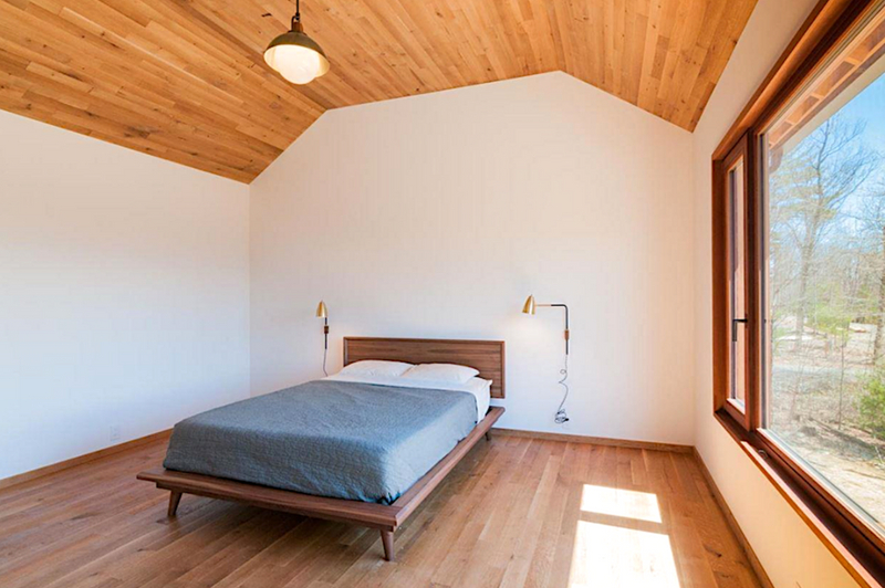 As Seen in Escape Brooklyn: Modern Living at Hudson Woods (Photo: Bed Room)